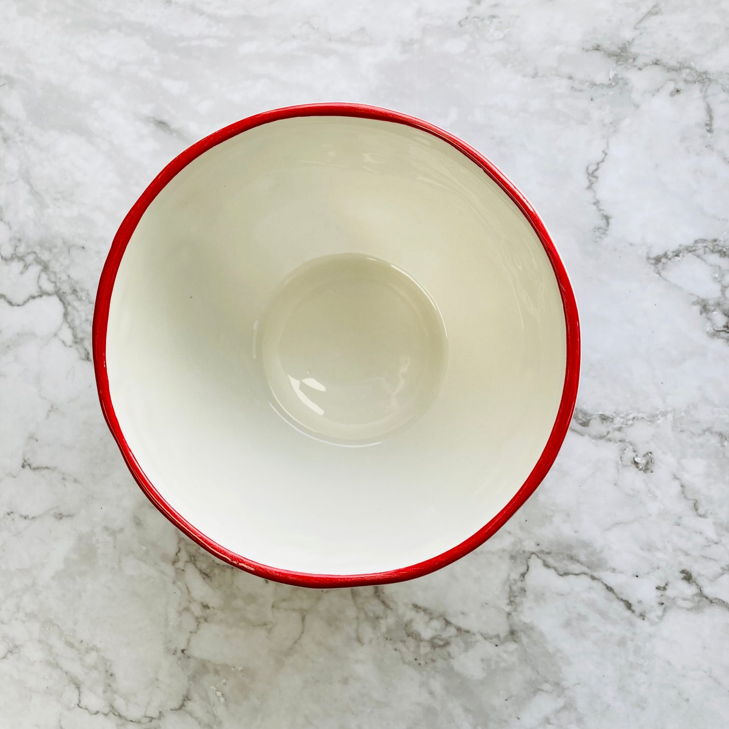 Ceramic Holiday Snack Bowl