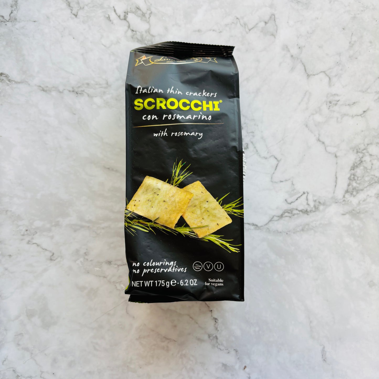 Italian Thin Rosemary Crackers