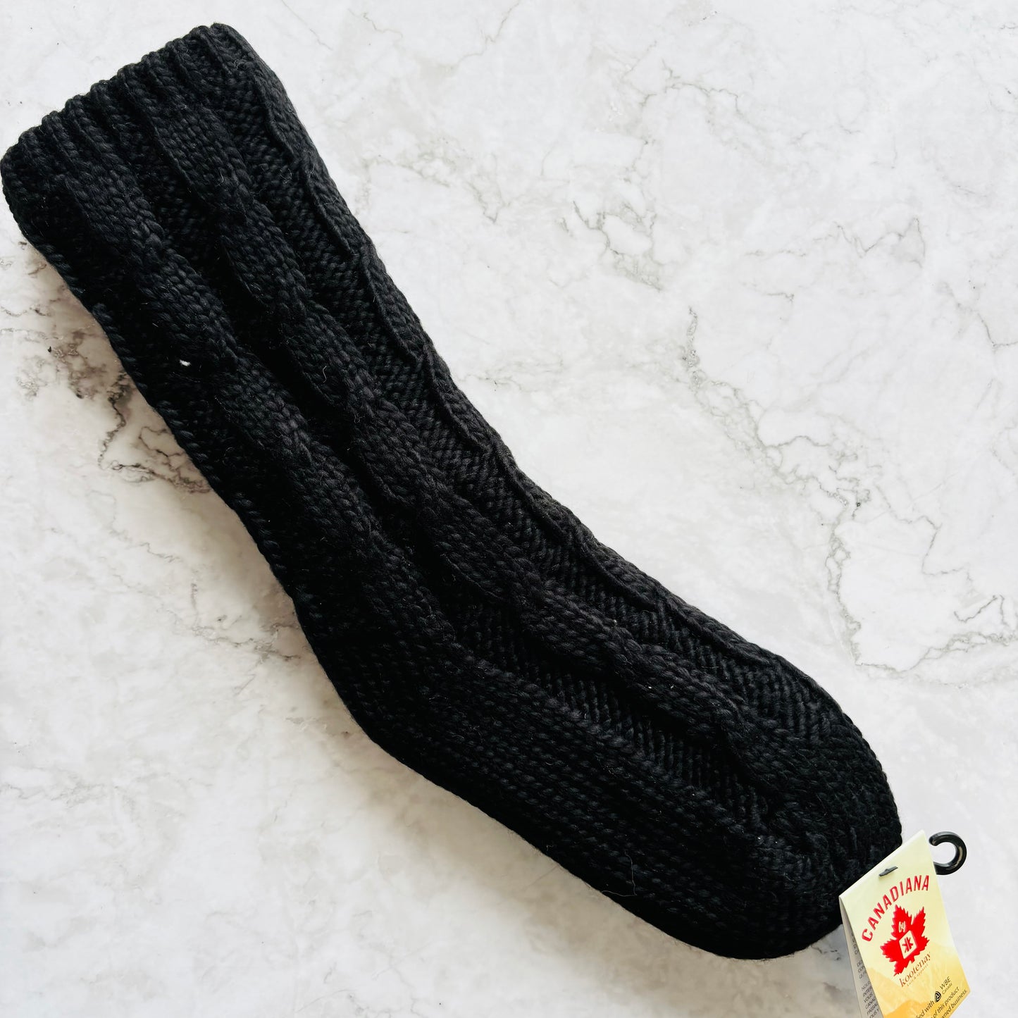 Cable Knit Reading Socks