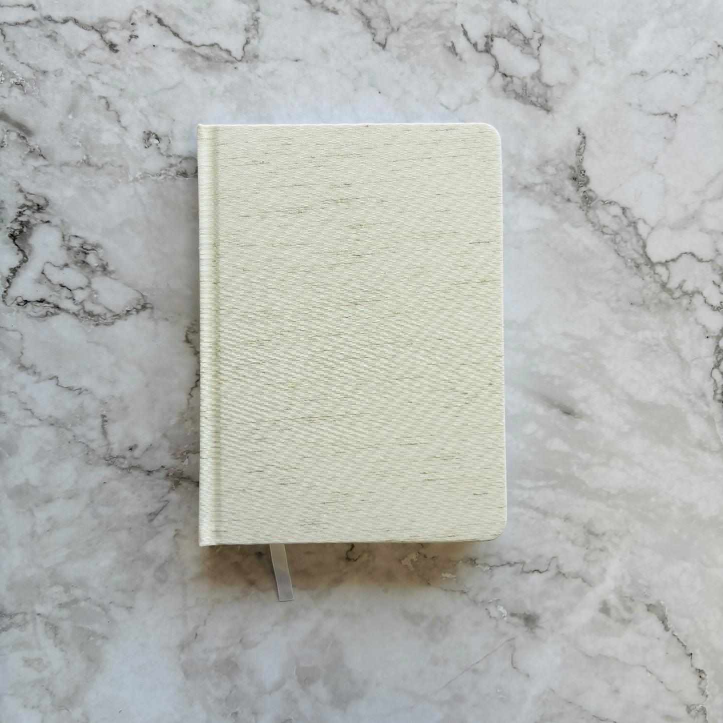 Linen finish notebook