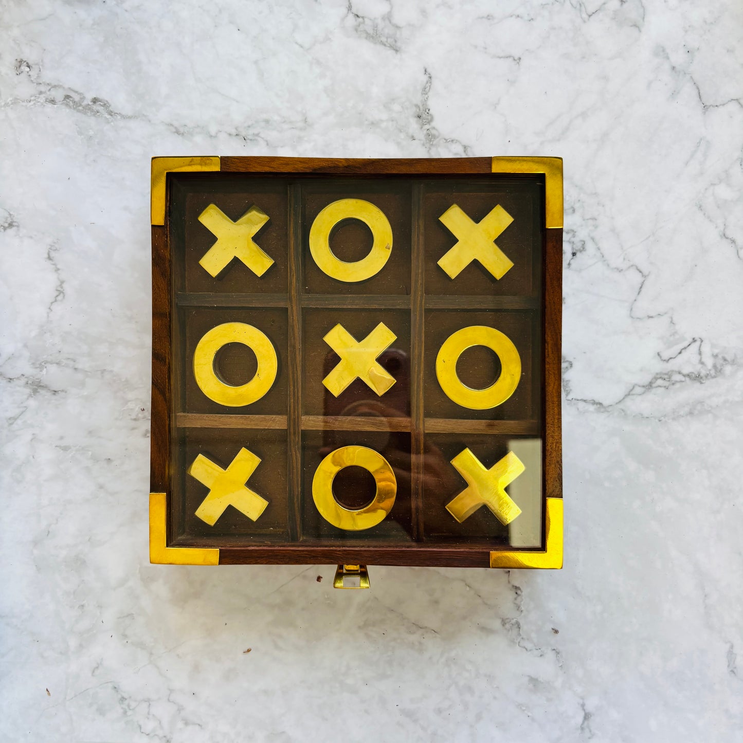 Wood Tic Tac Toe Game