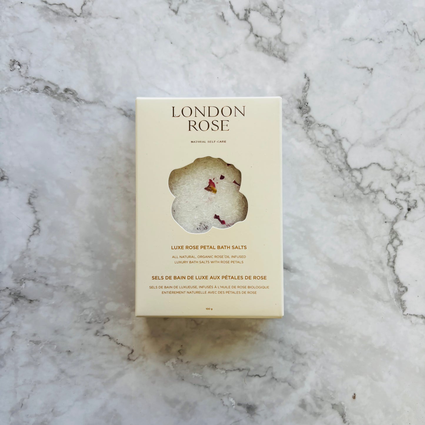 Luxe Rose Petal Bath Salts