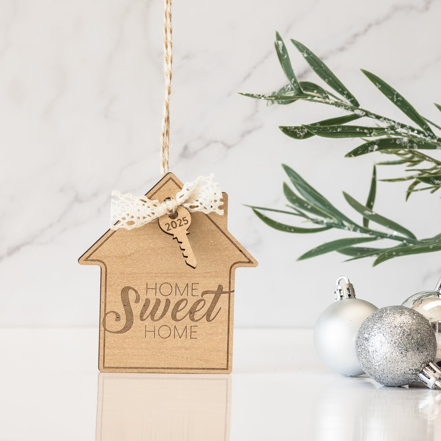 Home Sweet Home Key Ornament