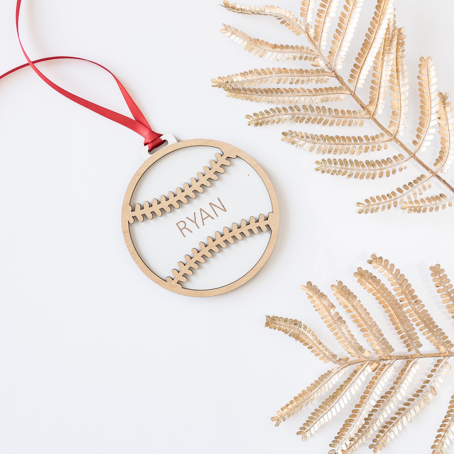 Deluxe Baseball Ornament