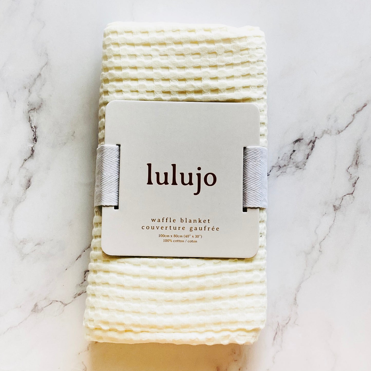 Cotton Waffle Blanket for Baby