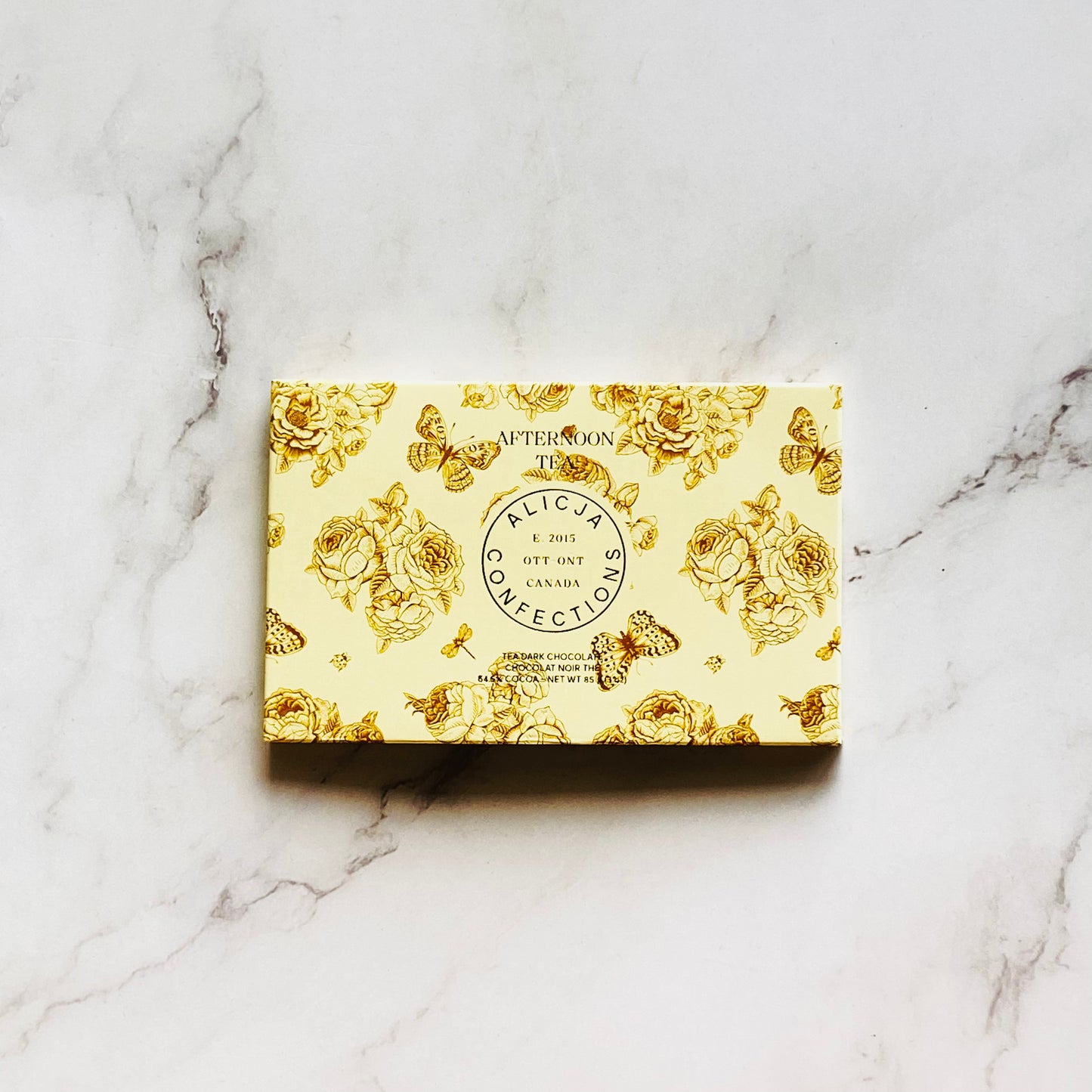 Artisanal chocolate bars