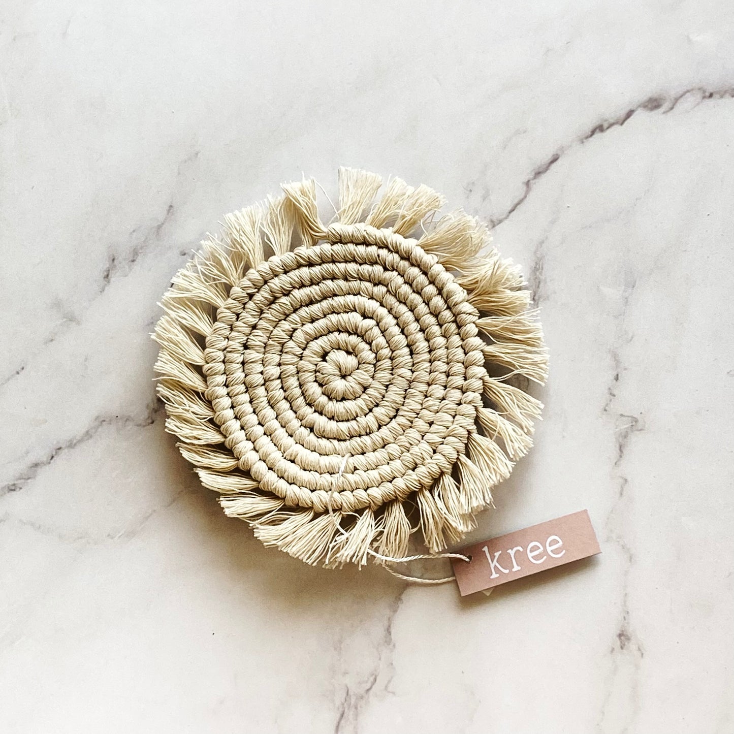 Macramé Coasters