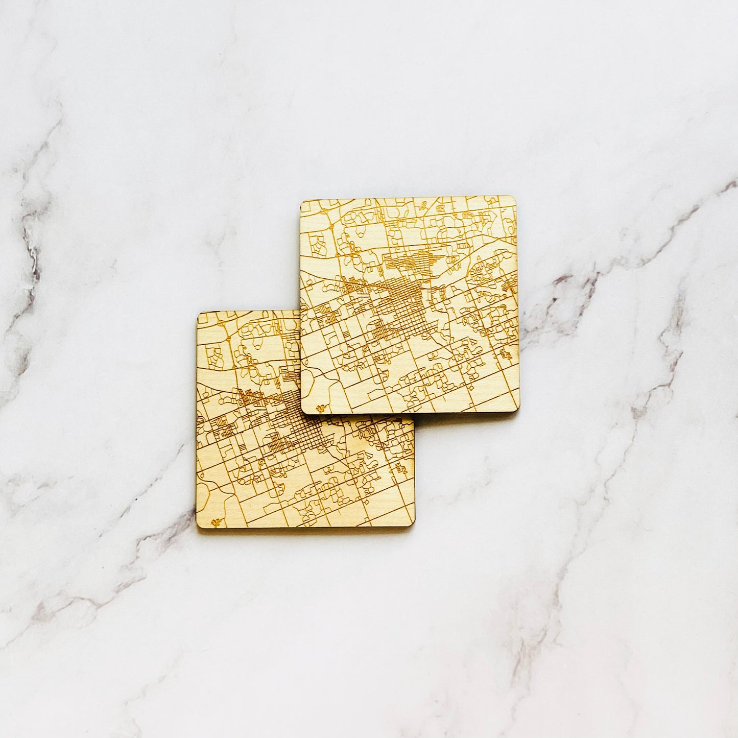 London, Ontario coasters (2)