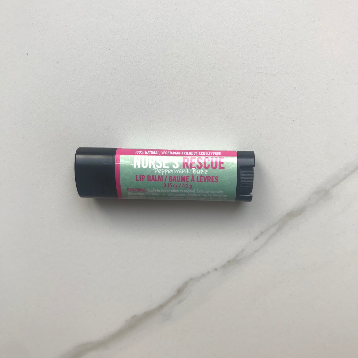 Nurses Rescue Peppermint lip balm