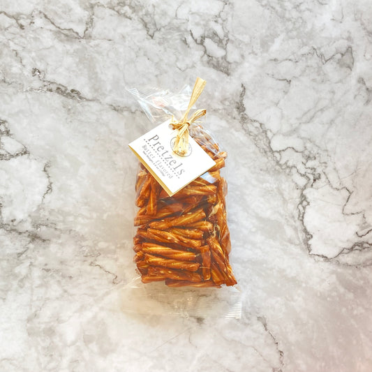 Butter flavoured pretzels