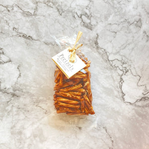 Butter flavoured pretzels