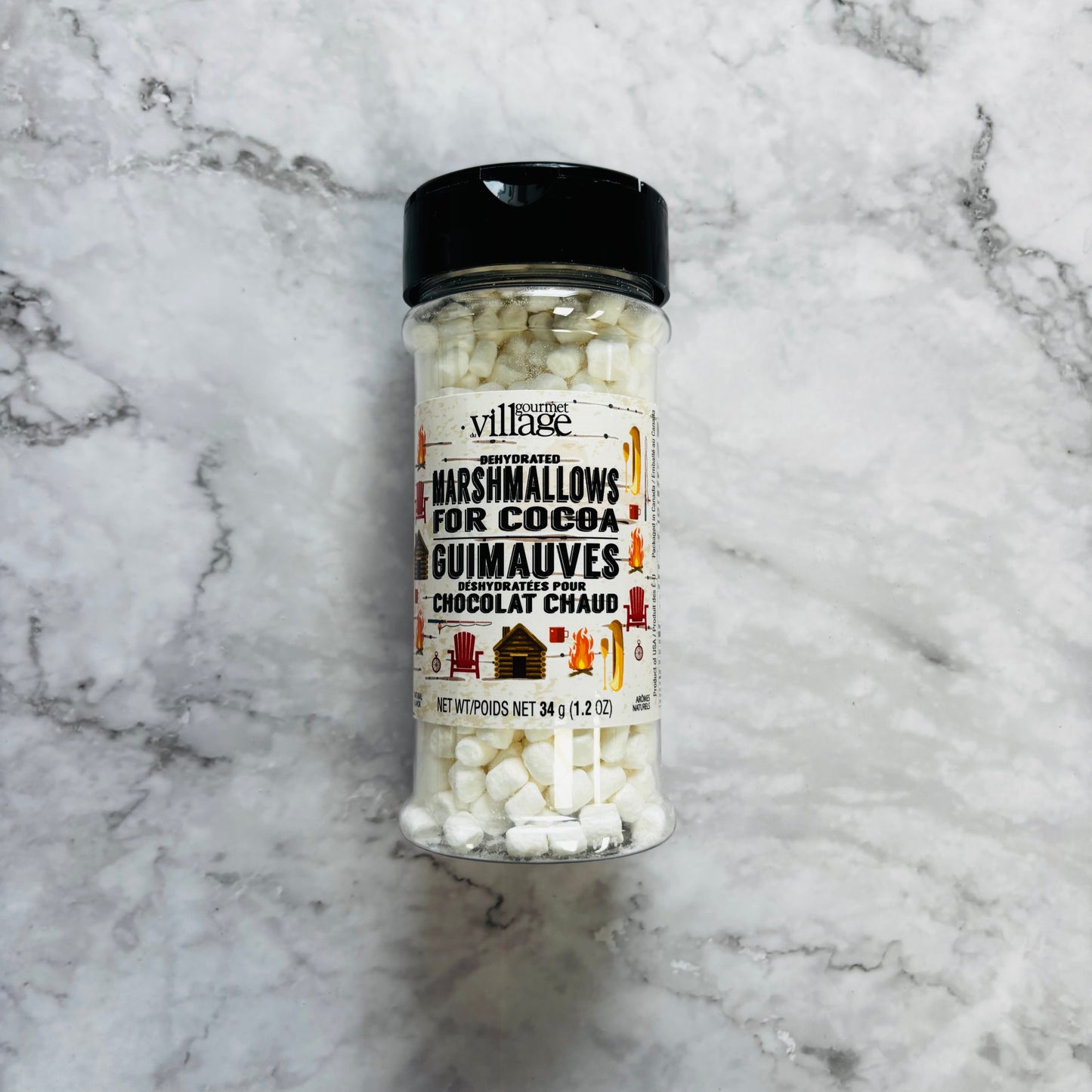 Mini Dehydrated Marshmallows