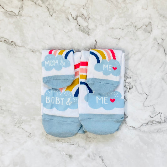 Mommy + Me sock set