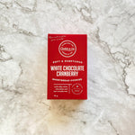 White Chocolate Cranberry Shortbreads