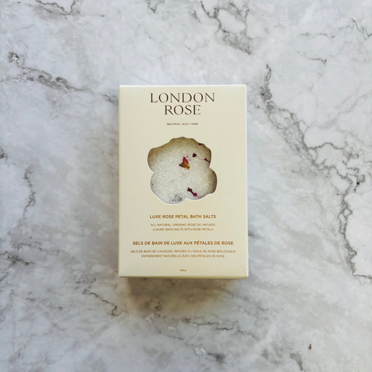 Luxe Rose Petal Bath Salts
