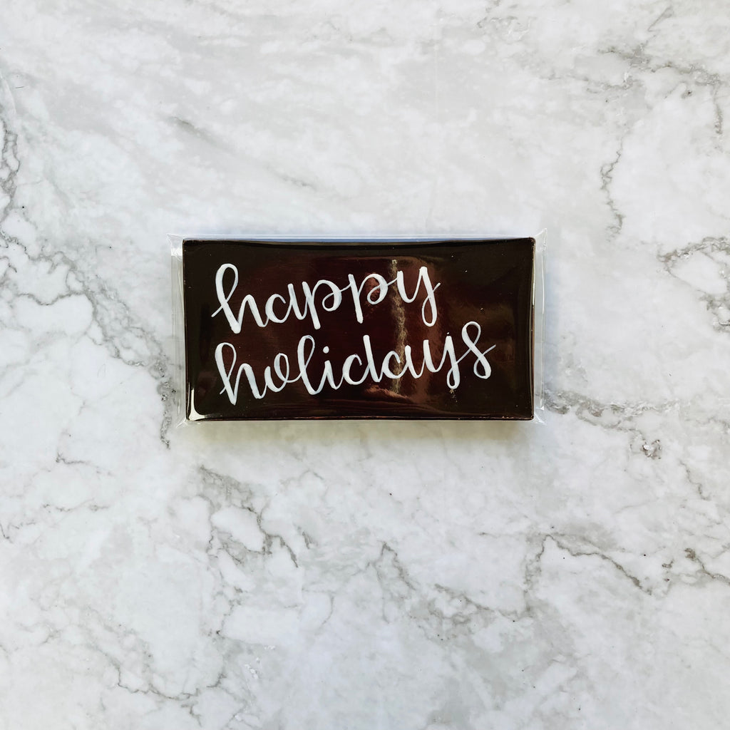 Hand Painted Chocolate Bar *holiday*