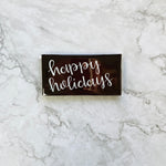 Hand Painted Chocolate Bar *holiday*