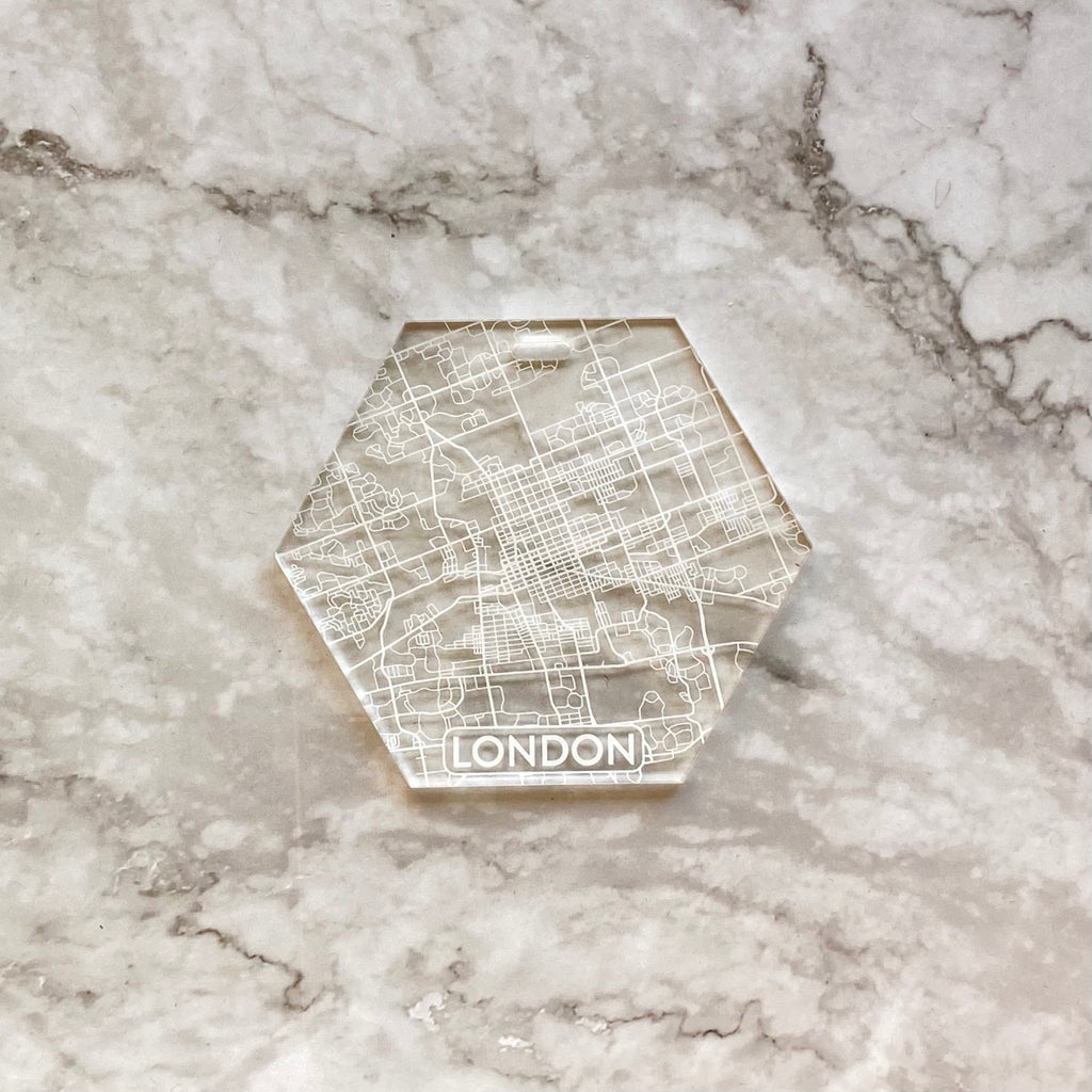 Engraved Acrylic London,ON ornament
