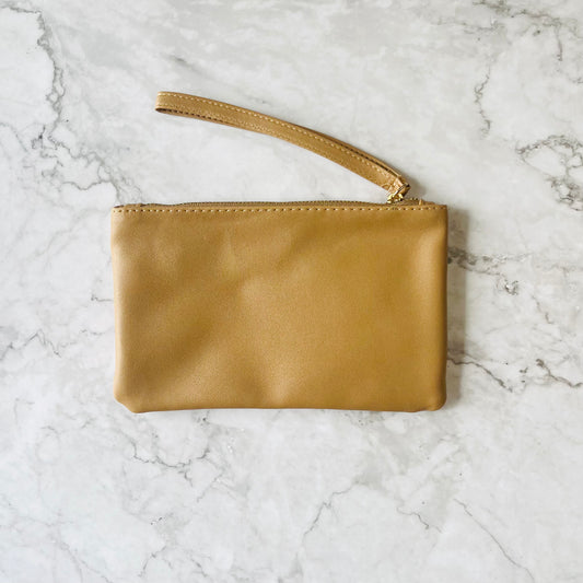 Vegan Leather Wristlet