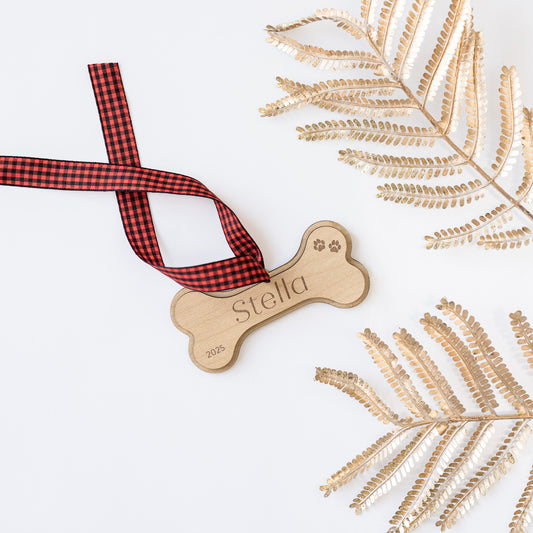 Throw Me a Bone Ornament