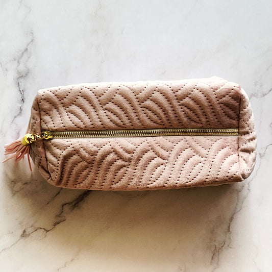 Velvet accessory bag