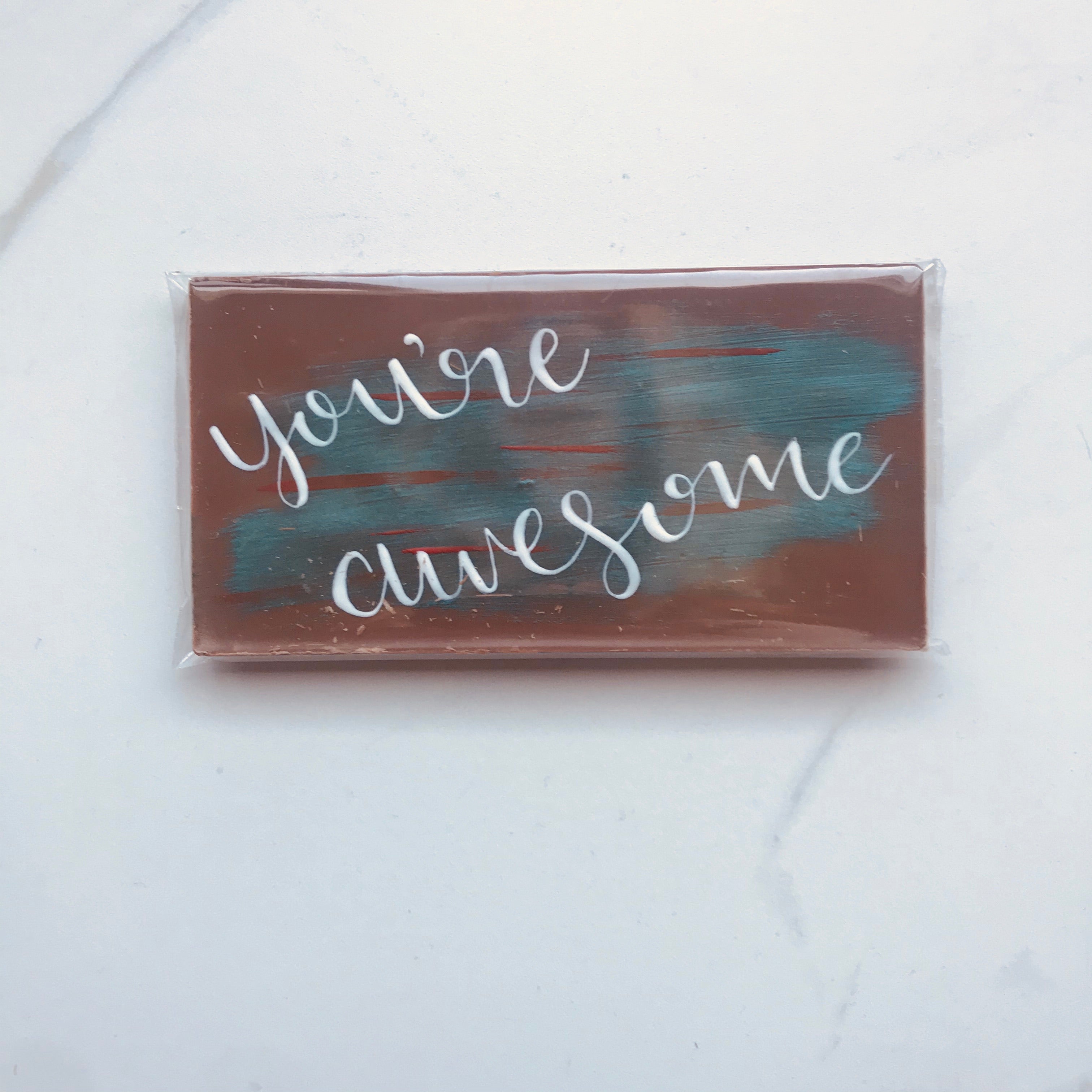 The Bake Site - hand painted chocolate bar