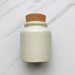 Small Jar with Cork Lid