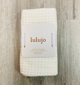 Waffle blankets for baby